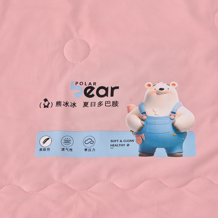 91家纺网 家纺一手货源 找家纺 （总）梵克保罗 2025新款凉感豆豆床裙夏被四件套