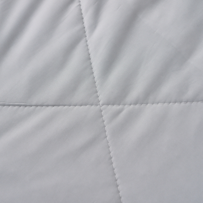 91家纺网 家纺一手货源 找家纺 梵克保罗 2025新款凉感豆豆床裙夏被四件套 幸运花 高级灰