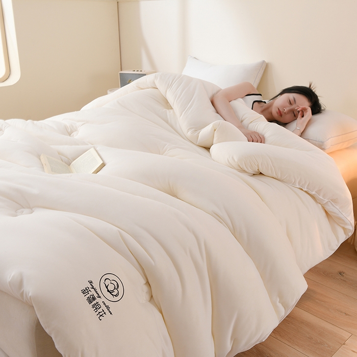 91家纺网 家纺一手货源 找家纺 （总）宇豪家纺 2025新款新疆棉花被亲肤水洗棉