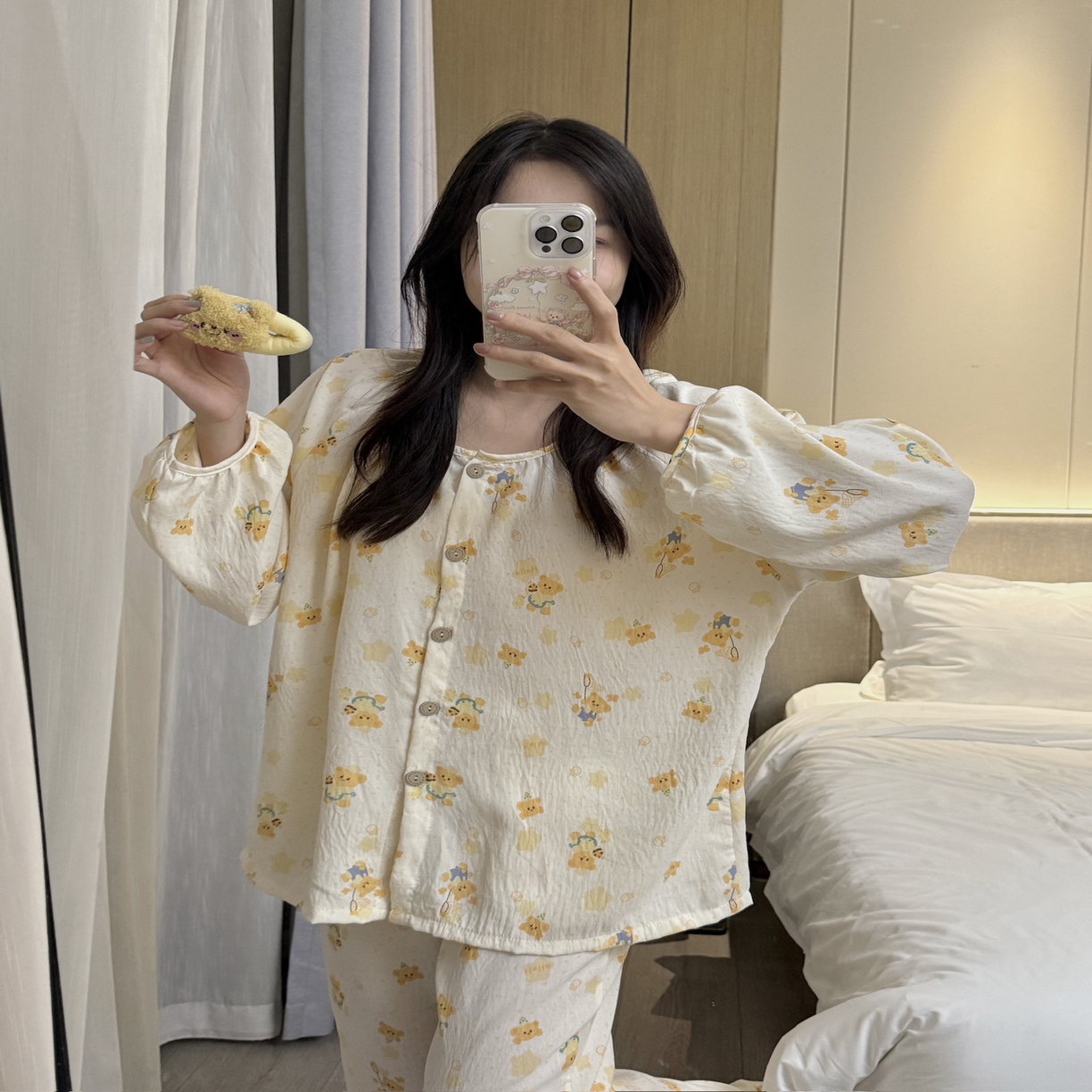 91家纺网 家纺一手货源 找家纺 （总）妍景家居生活馆 2025新款秋日宅系少女家居服