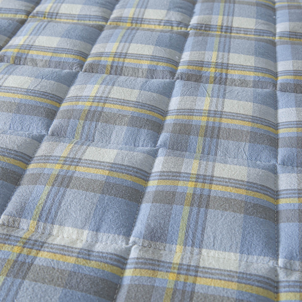 91家纺网 家纺一手货源 找家纺 鑫钰 2025年新款新疆棉花床垫家用软垫床褥 棉格-简希蓝