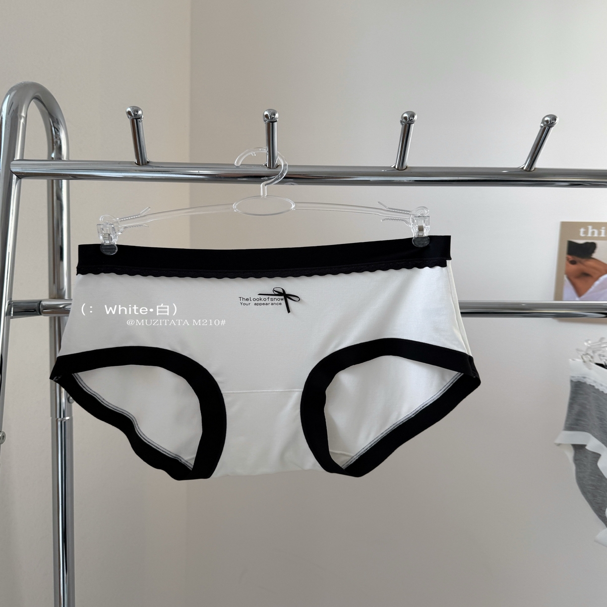 91家纺网 家纺一手货源 找家纺 （总）妍景家居生活馆 2025新款少女甜系棉莫裸感内裤