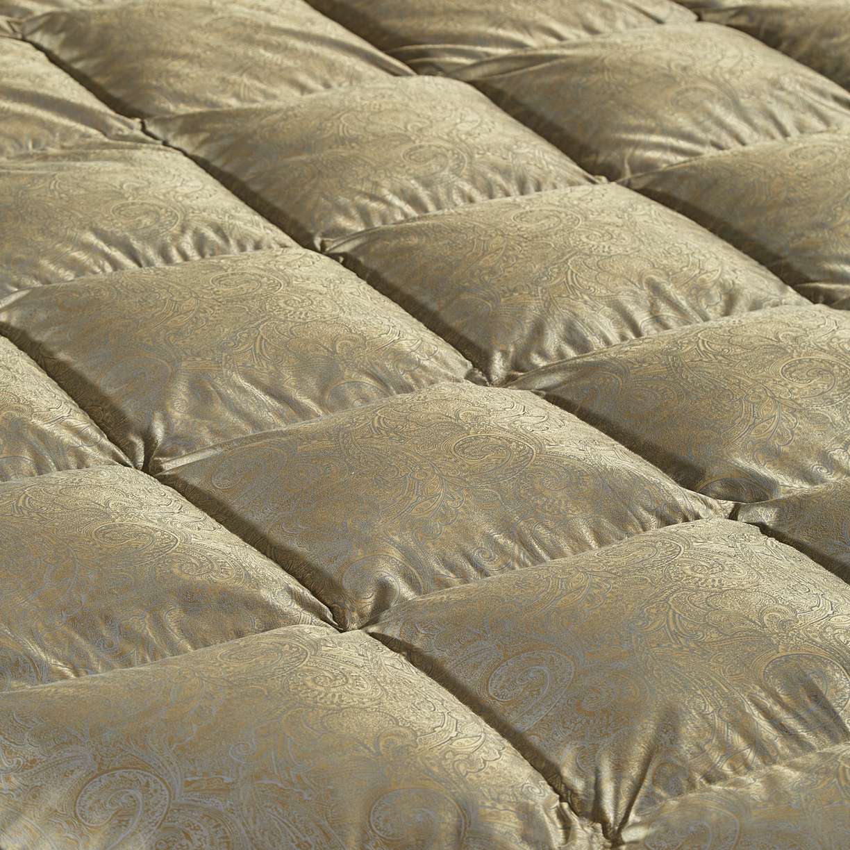 91家纺网 家纺一手货源 找家纺 暖羽屋羽绒馆  2025新款羽毛白鹅绒丝被芯被子 莫罗斯金