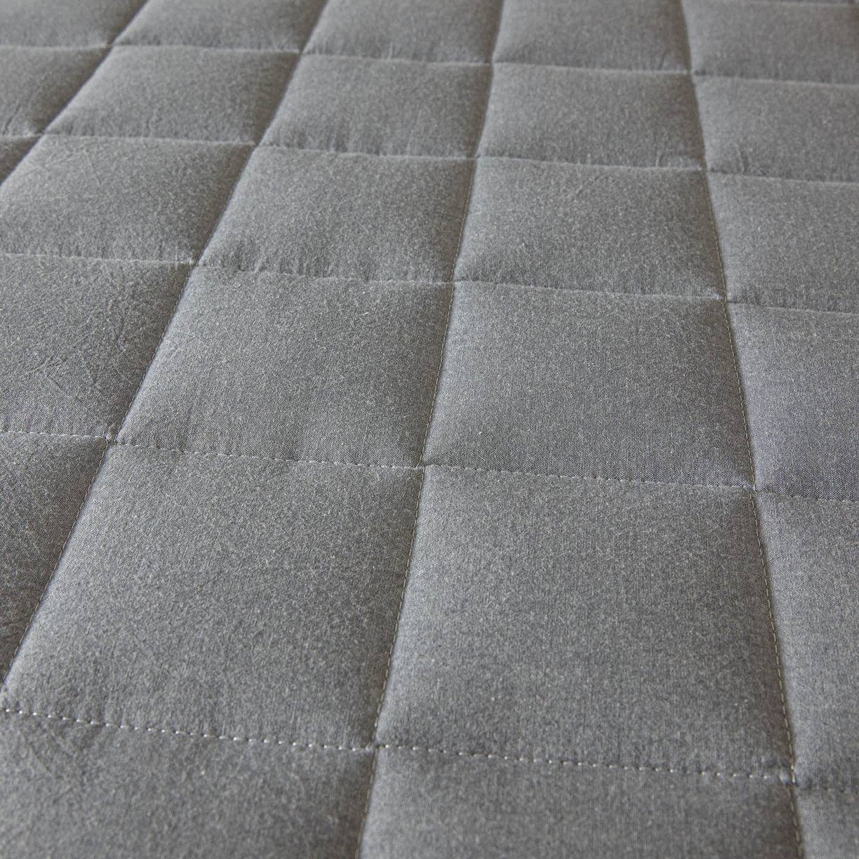 91家纺网 家纺一手货源 找家纺 鑫钰 2025年新款新疆棉花床垫家用软垫床褥 棉格-绅士灰