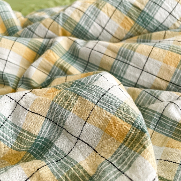 91家纺网 家纺一手货源 找家纺 （总）梵克保罗 2025春夏新款10A抗菌无印风水洗棉夏被四件套