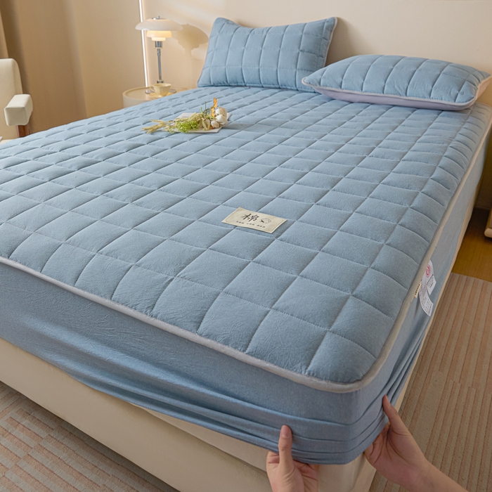 91家纺网 家纺一手货源 找家纺 （总）鑫钰 2025秋冬新款新疆棉棉花床笠