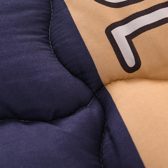 91家纺网 家纺一手货源 找家纺 2025新款保暖羊羔绒冬被 欢乐狗