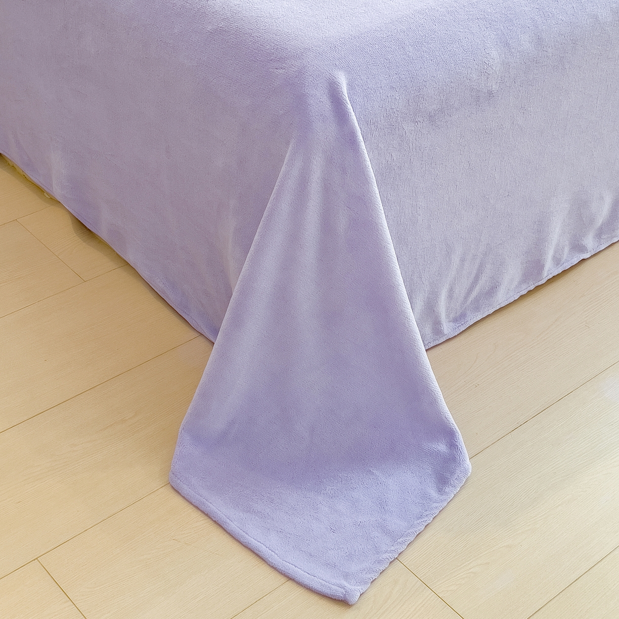 91家纺网 家纺一手货源 找家纺 摩妮卡 2025新款A类大泡泡印花兔毛牛奶绒四件套 可爱宝贝