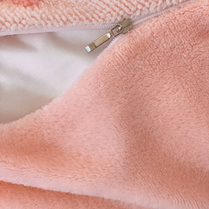 91家纺网 家纺一手货源 找家纺 川悦生活 2025新款A类300克高克重提花牛奶绒四件套 甜蜜福蝶