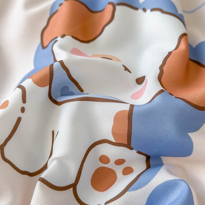 91家纺网 家纺一手货源 找家纺 （总）梵克保罗 2025春夏新款10A级抗菌水洗针织棉夏被四件套