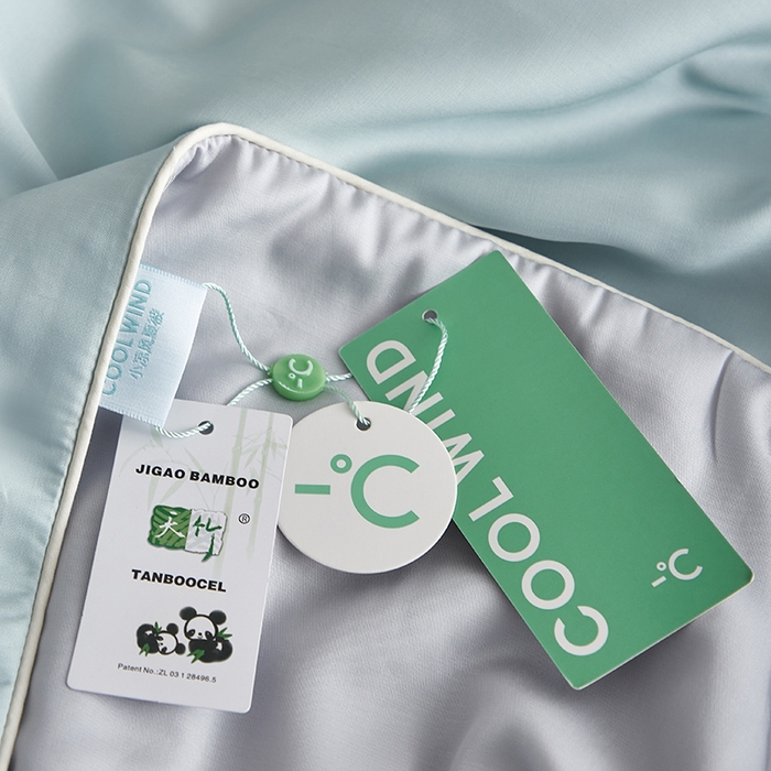 91家纺网 家纺一手货源 找家纺 （总）梵克保罗 2025新款竹纤维莱塞尔夏被四件套