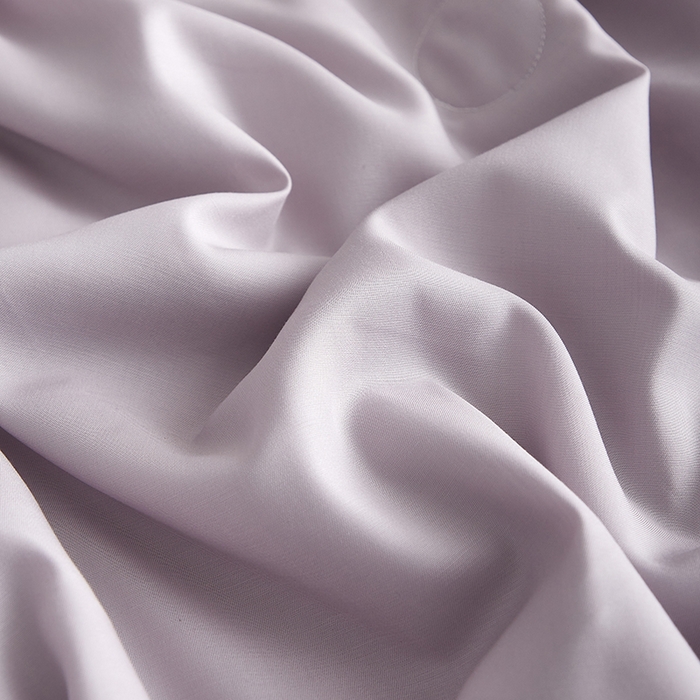 91家纺网 家纺一手货源 找家纺 梵克保罗 2025新款竹纤维莱塞尔夏被四件套 紫烟--西冷灰