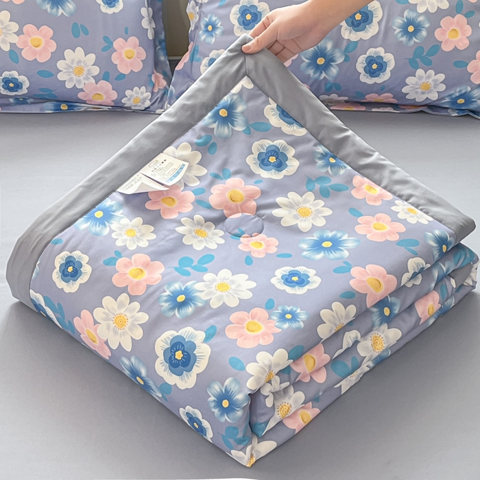 （总）梵克保罗 2025新款水洗棉超声波压花夏被被子被芯