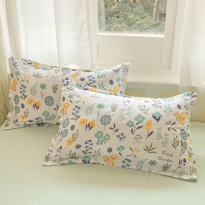 91家纺网 家纺一手货源 找家纺 梵克保罗 2025新款水洗棉超声波压花夏被被子被芯 陌上花开