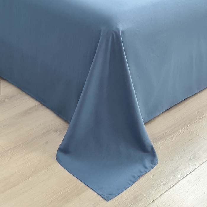 91家纺网 家纺一手货源 找家纺 梵克保罗 2025新款10A抗菌双层纱印花夏被系列 青阳蓝