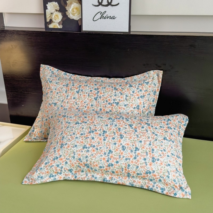 91家纺网 家纺一手货源 找家纺 梵克保罗 2025新款10A抗菌双层纱印花夏被系列 朝花夕拾