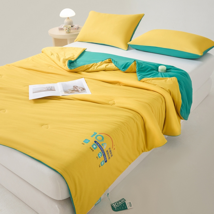 91家纺网 家纺一手货源 找家纺 （总）梵克保罗 2025新款10A抗菌凉感丝夏被