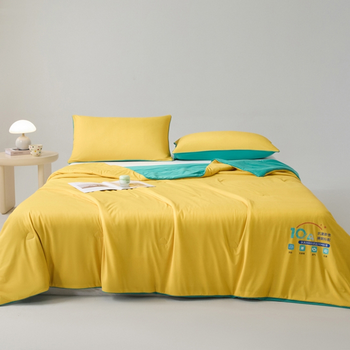 91家纺网 家纺一手货源 找家纺 （总）梵克保罗 2025新款10A抗菌凉感丝夏被