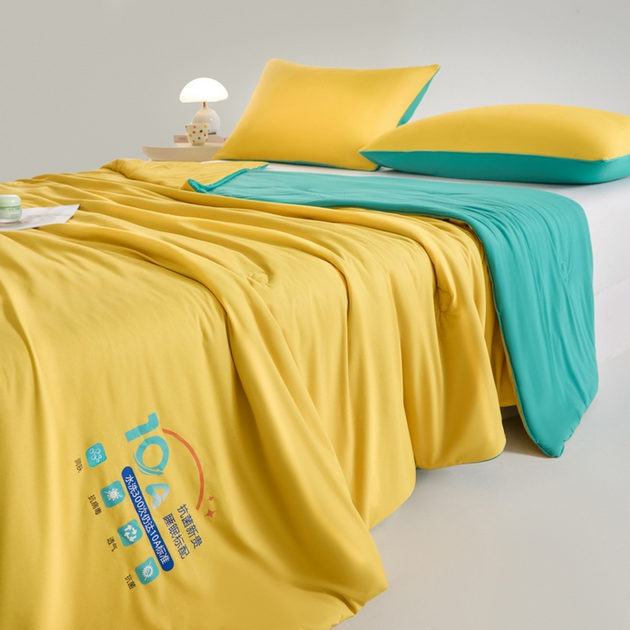 91家纺网 家纺一手货源 找家纺 （总）梵克保罗 2025新款10A抗菌凉感丝夏被