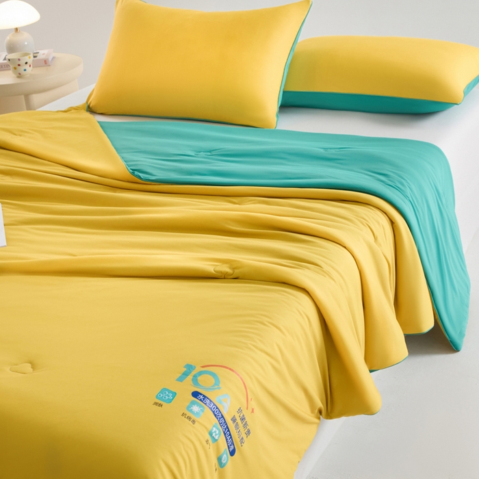 91家纺网 家纺一手货源 找家纺 （总）梵克保罗 2025新款10A抗菌凉感丝夏被