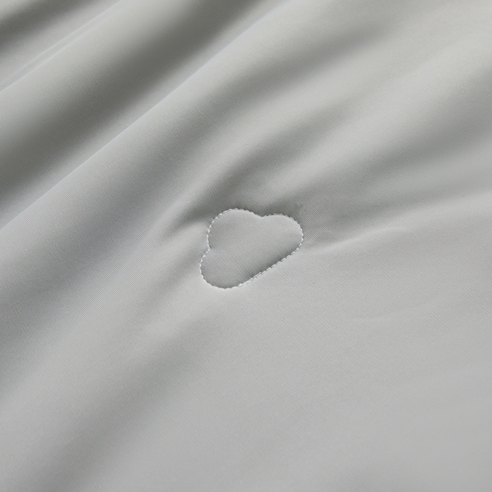 91家纺网 家纺一手货源 找家纺 梵克保罗 2025新款10A抗菌凉感丝夏被 暮光云灰