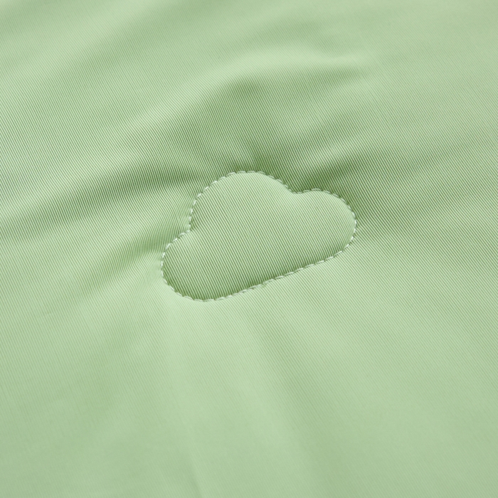 91家纺网 家纺一手货源 找家纺 梵克保罗 2025新款10A抗菌凉感丝夏被 绿豆冰冰