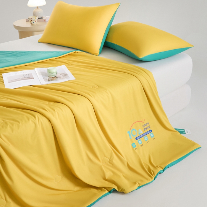 91家纺网 家纺一手货源 找家纺 （总）梵克保罗 2025新款10A抗菌凉感丝夏被