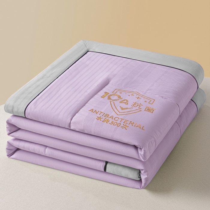 91家纺网 家纺一手货源 找家纺 （总）梵克保罗 2025款10A抗菌华夫条提花夏被