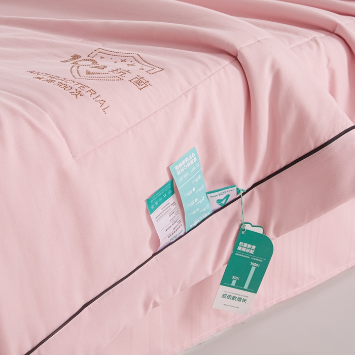 91家纺网 家纺一手货源 找家纺 （总）梵克保罗 2025款10A抗菌华夫条提花夏被