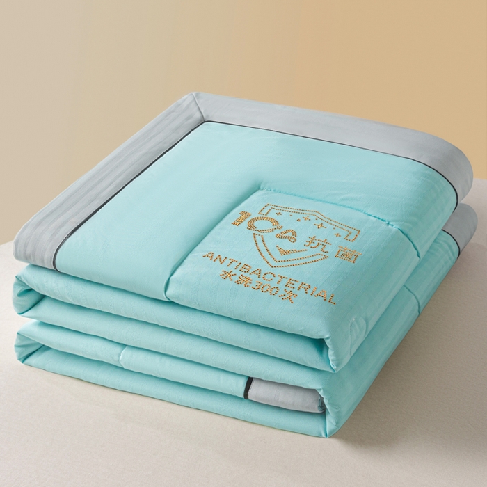 91家纺网 家纺一手货源 找家纺 （总）梵克保罗 2025款10A抗菌华夫条提花夏被