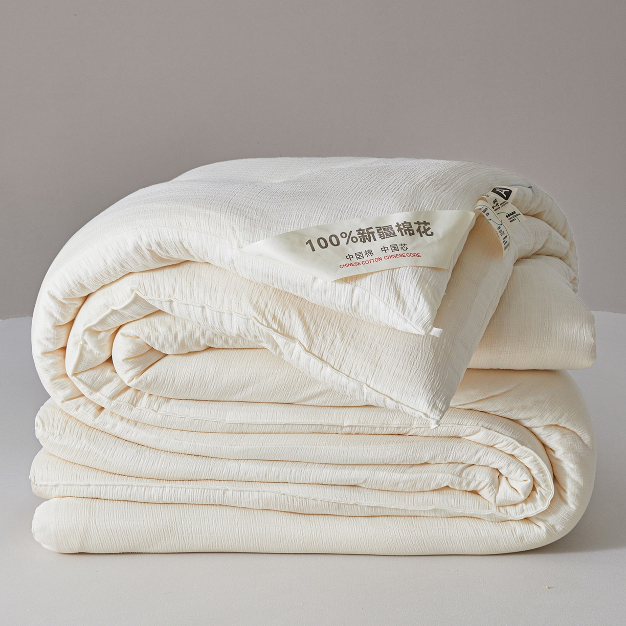 91家纺网 家纺一手货源 找家纺 （总）熙宴 2025新款针织提花100%新疆棉花被