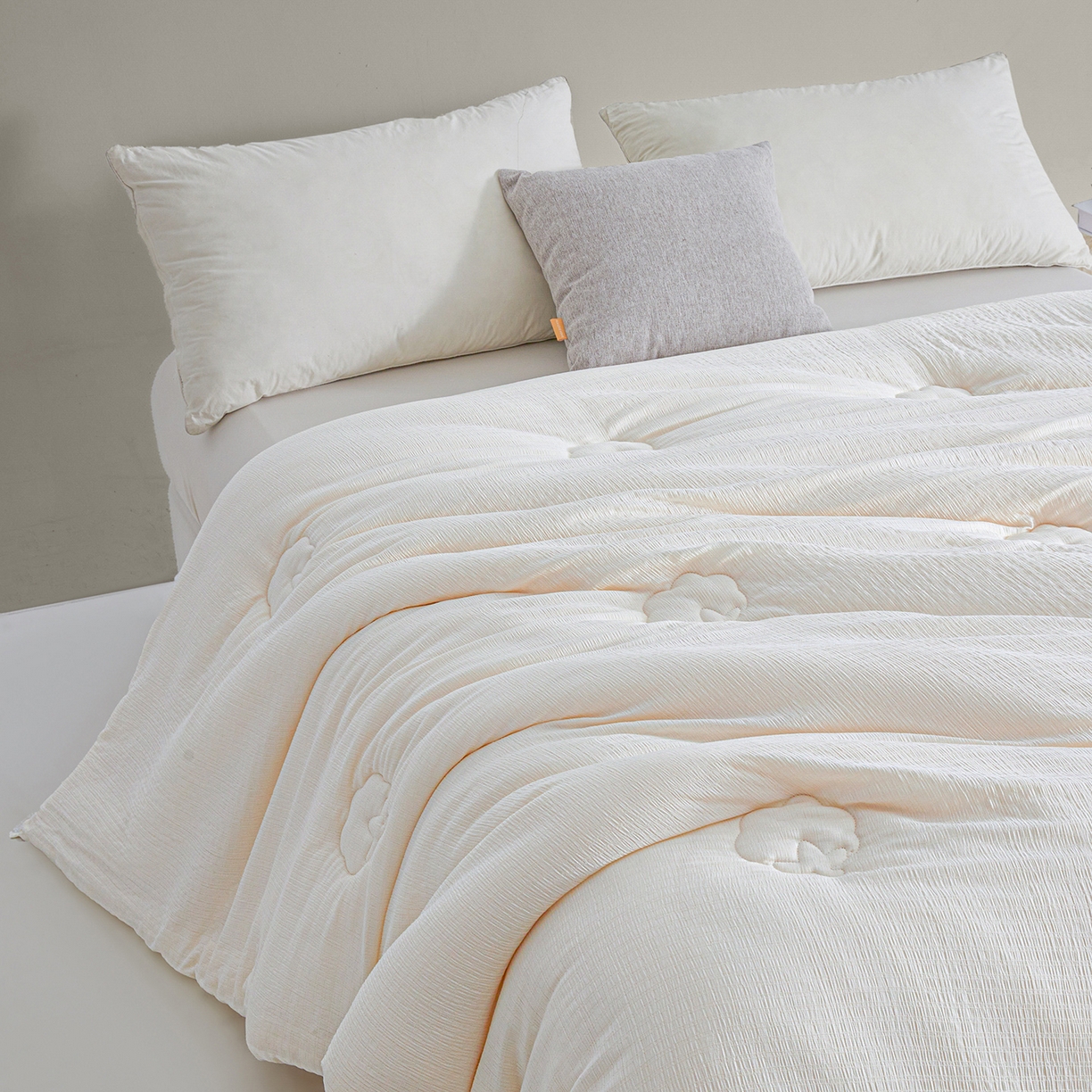 91家纺网 家纺一手货源 找家纺 （总）熙宴 2025新款针织提花100%新疆棉花被