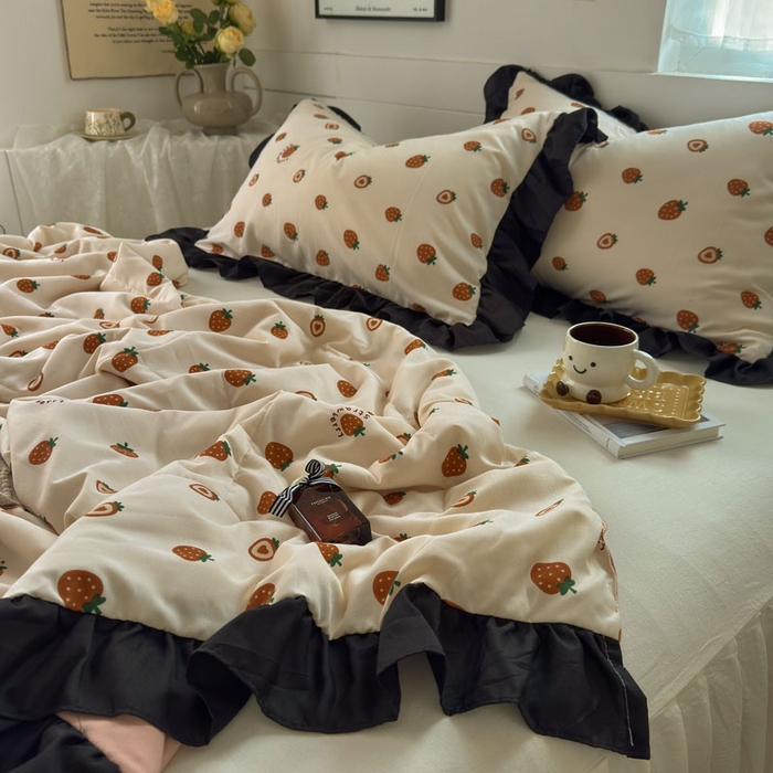 91家纺网 家纺一手货源 找家纺 （总）梵克保罗 2025新款法式赫本风夏被