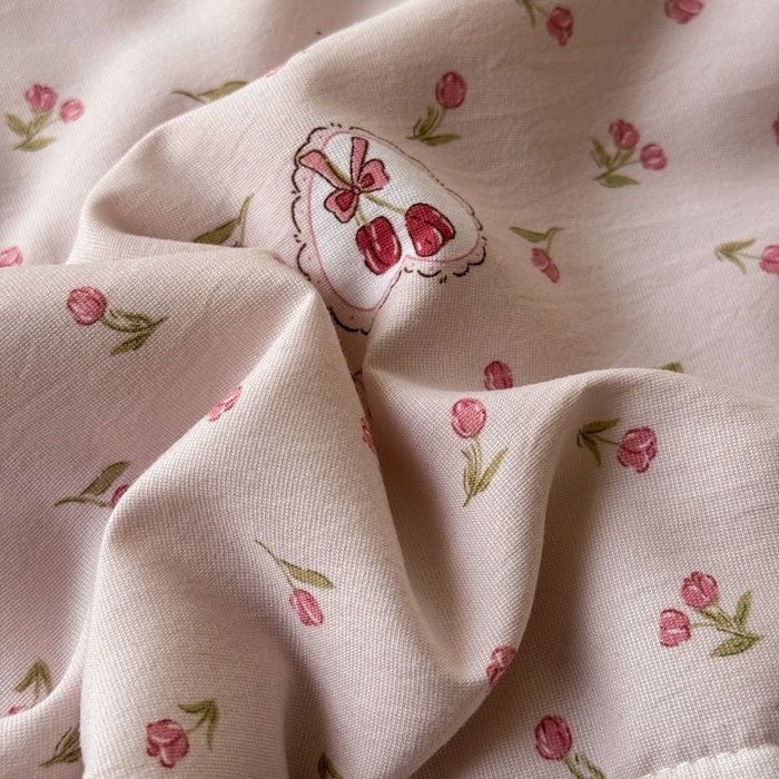 91家纺网 家纺一手货源 找家纺 梵克保罗 2025新款法式赫本风夏被 粉郁金香