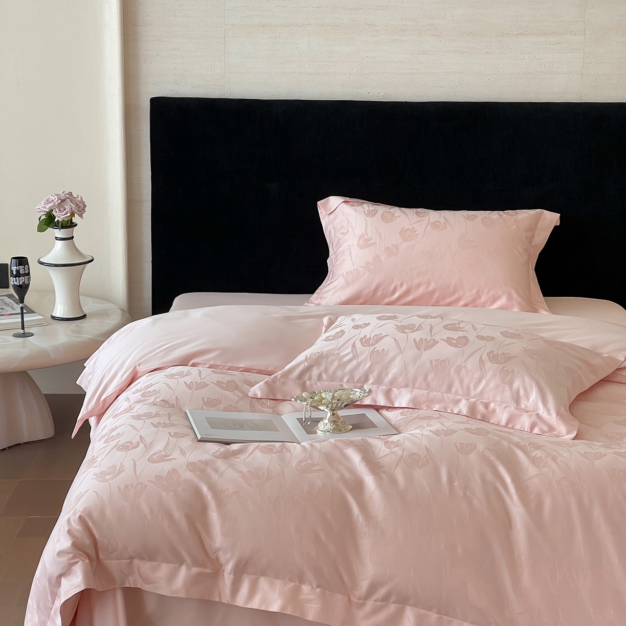 （总）栩裕纺织 2025新款长绒棉提花最新款单品四件套