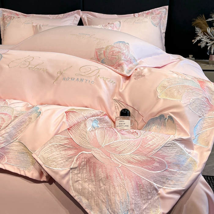 91家纺网 家纺一手货源 找家纺 （总）绒掌柜 2025新款13376全棉纯棉刺绣四件套——版权产品（礼盒装品质含买家秀）