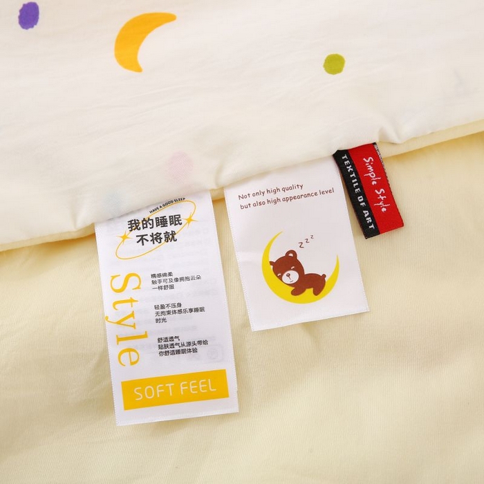 91家纺网 家纺一手货源 找家纺 梵克保罗 2025新款亲肤可爱毛巾绣夏被-场景二 萌趣混搭