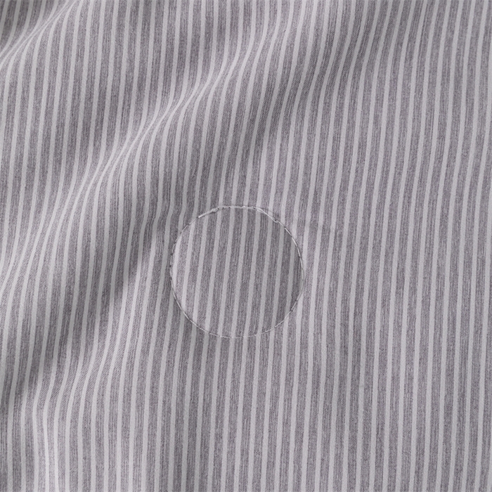 91家纺网 家纺一手货源 找家纺 梵克保罗 2025新款时尚简约条纹款夏被 条纹-雅灰