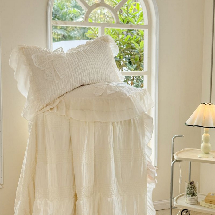 91家纺网 家纺一手货源 找家纺 （总）梵克保罗 2025新款雪纺床盖夏被四件套