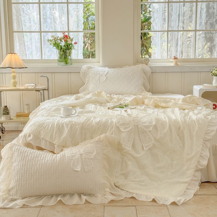 91家纺网 家纺一手货源 找家纺 （总）梵克保罗 2025新款雪纺床盖夏被四件套