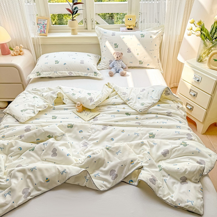 91家纺网 家纺一手货源 找家纺 （总）梵克保罗 2025春夏新款优芙棉单夏被被子被芯