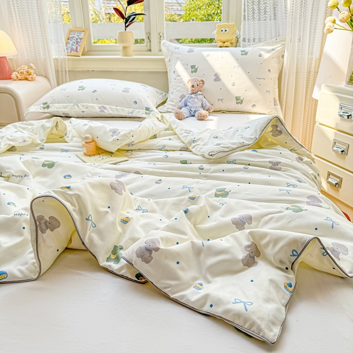 91家纺网 家纺一手货源 找家纺 （总）梵克保罗 2025春夏新款优芙棉单夏被被子被芯