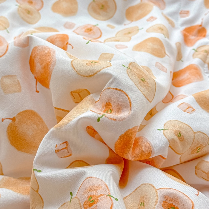 91家纺网 家纺一手货源 找家纺 梵克保罗 2025春夏新款优芙棉单夏被被子被芯 平安果