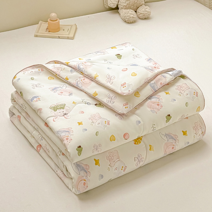 梵克保罗 2025春夏新款优芙棉单夏被被子被芯 萌宠