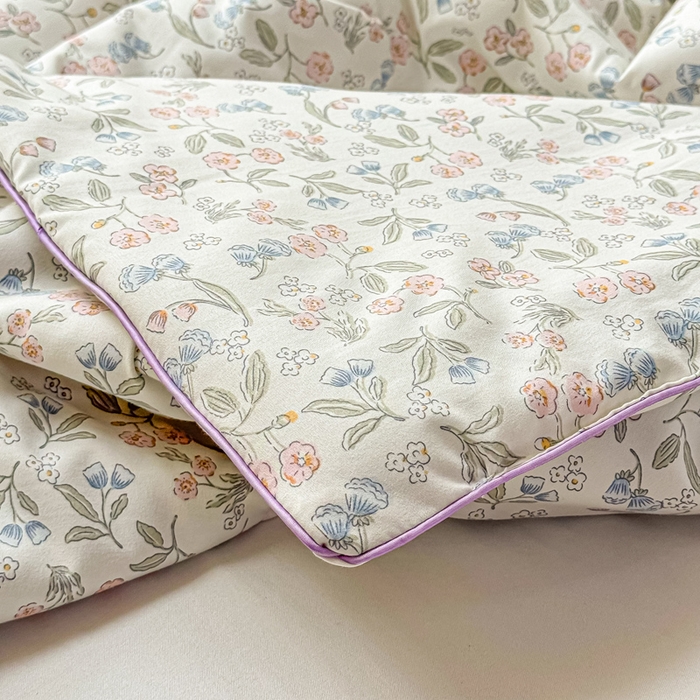 91家纺网 家纺一手货源 找家纺 梵克保罗 2025春夏新款优芙棉单夏被被子被芯 花梦里