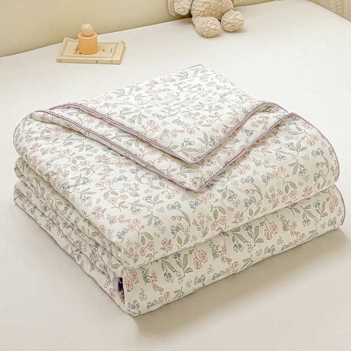 91家纺网 家纺一手货源 找家纺 （总）梵克保罗 2025春夏新款优芙棉单夏被被子被芯