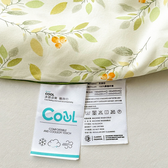 91家纺网 家纺一手货源 找家纺 梵克保罗 2025春夏新款优芙棉单夏被被子被芯 清芬