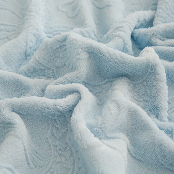 91家纺网 家纺一手货源 找家纺 （总）胜权家纺 2025秋冬新款A类全消光高克重5D雕花牛奶绒仙女风夹棉床盖单品系列