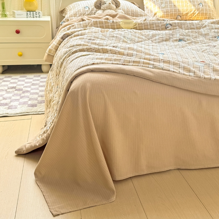 91家纺网 家纺一手货源 找家纺 （总）梵克保罗 2025新款印花单夏被被子被芯夏被四件套