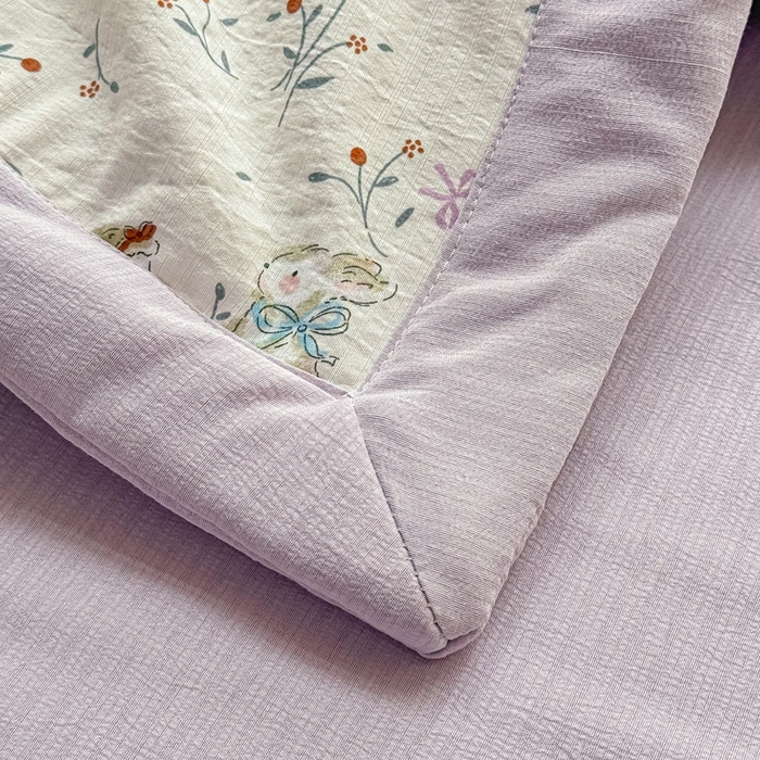 91家纺网 家纺一手货源 找家纺 梵克保罗 2025新款印花单夏被被子被芯夏被四件套 初悦